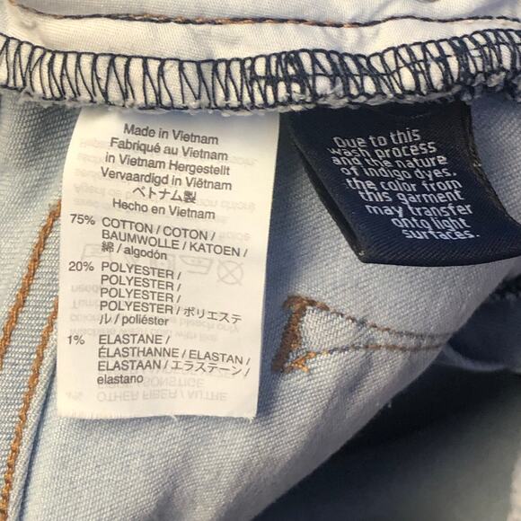 J. Crew Mercantile Light Wash Skinny Denim Blue Jeans Size 27 - Picture 10 of 12